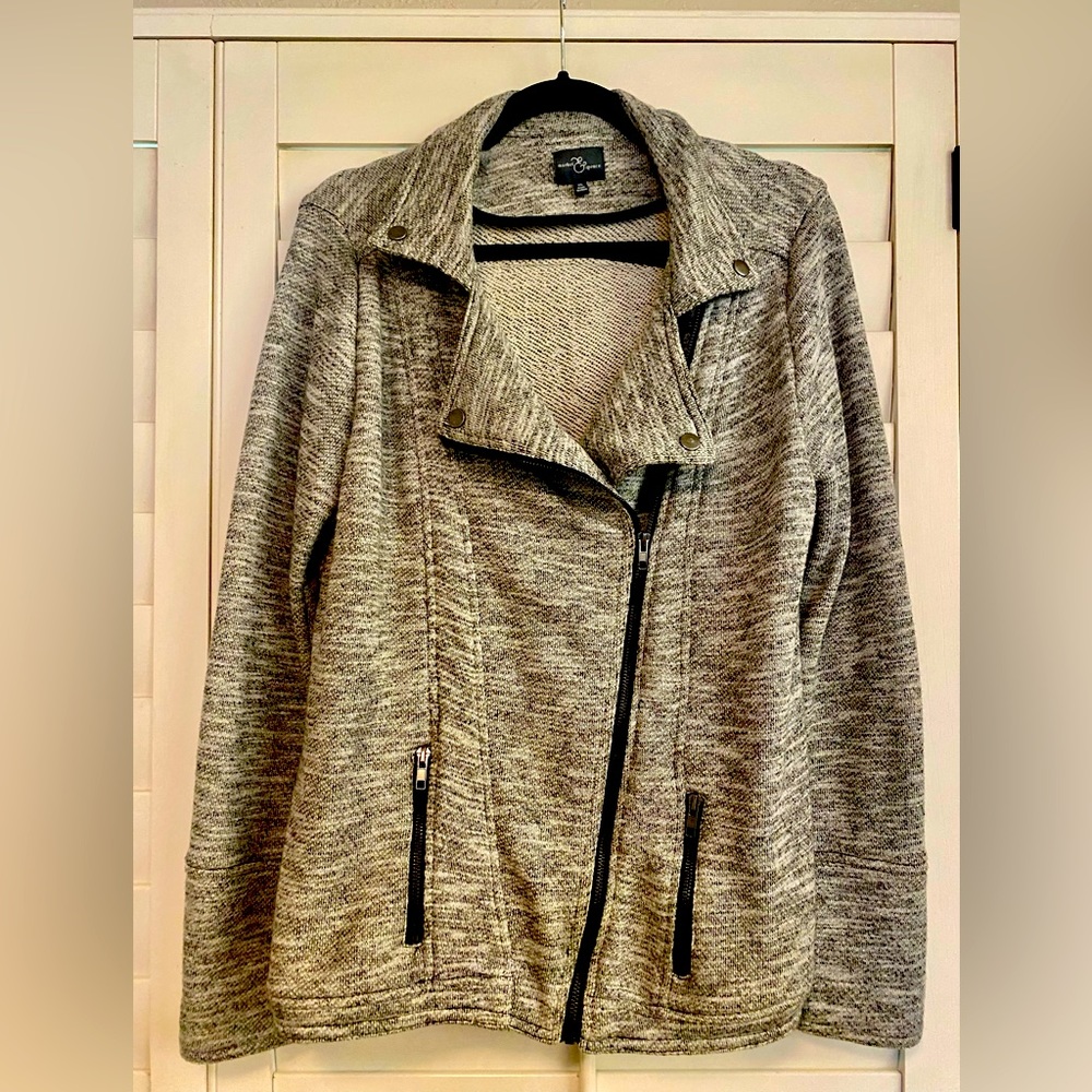 Market & Spruce Moto Jacket Size XL